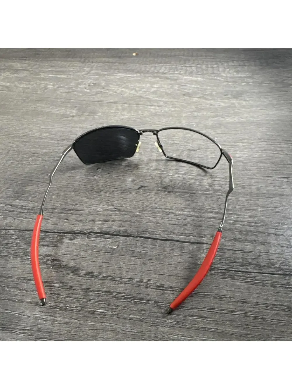 Oakley Square Whisker Brown Tungsten Iridium Polarized 12-970 RARE